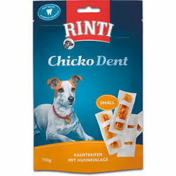 RINTI Chicko Dent, Friandises, Chien, Adulte, Poulet, 150 g