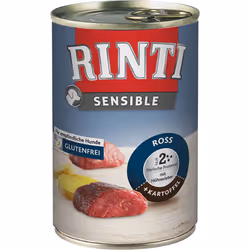 RINTI 92341, Adulte, Toutes races, Poulet, Foie, Pomme de terre, 400 g, Sans soja