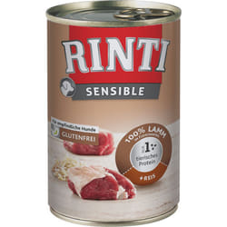 RINTI Sensible Agneau, Riz Adulte 400 g