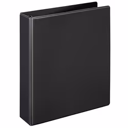 Veloflex Comfort, A5, Carton, PVC, Noir, 250 feuilles, 80 g/m², 2,5 cm