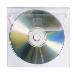 Veloflex 2259000, Housse, 1 disques, Transparent, Polypropylène (PP), 10 pièce(s)