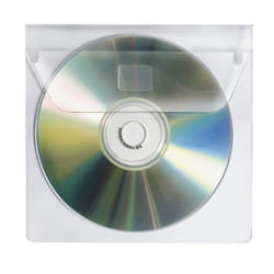 Veloflex 2259000 étui disque optique Housse 1 disques Transparent