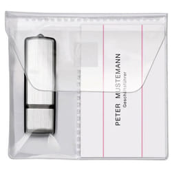 Veloflex 2256010 rangement de cartes de visites Polypropylène (PP) Transparent