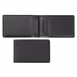 Veloflex 3274800, Noir, PVC, 2 cartes, 100 mm, 65 mm