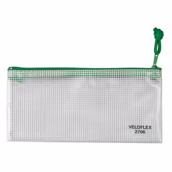 Veloflex 2706000, A6, PVC, Vert, Transparent, 200 mm, 100 mm, 0,35 mm
