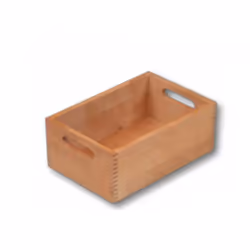Kesper 18411, Boîte de rangement, Bois, Rectangulaire, Monochromatique, Intérieure, Cuisine