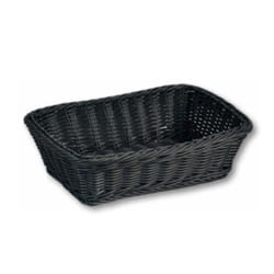 Kesper 19808 Panier à pain Rectangle Plastique Noir