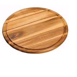 Kesper 28444, Plateau de présentation, Bois, Bois, Rond, 30 cm, 1,5 cm