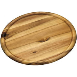 Kesper 28462 Plat de service Bambou Bois Rond Plateau de présentation