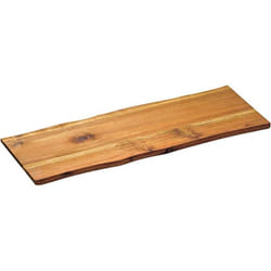 Kesper - Planche à découper ou de présentation en bois d'acacia - Marron - l 53 x l 19 cm - Livraison gratuite