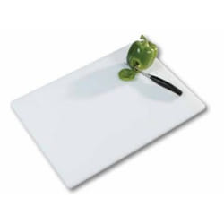 Kesper 30051 planche à découper pour cuisine Rectangulaire Plastique Blanc