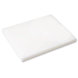 Kesper 30102 planche à découper pour cuisine Rectangulaire Plastique Blanc
