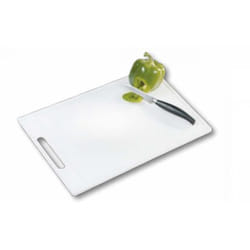Kesper 30620 planche à découper pour cuisine Rectangulaire Plastique Blanc