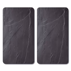 Kesper 36523, Rectangulaire, Verre, Noir, Gris, 300 mm, 520 mm, 8 mm