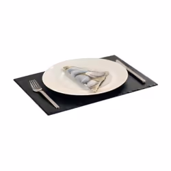Kesper 38101, Plat de service, Noir, Rectangulaire, 400 mm, 300 mm, 7 mm