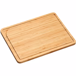 Kesper 58122, Rectangulaire, Bambou, Bois, Monochromatique, 400 mm, 300 mm