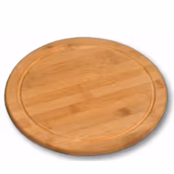 Kesper 58444, Rond, Bambou, Bois, Monochromatique, 300 mm, 300 mm