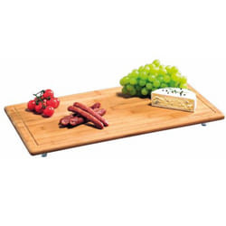 Kesper 58591 planche à découper pour cuisine Rectangulaire Bambou