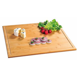 Kesper 58599 planche à découper pour cuisine Rectangulaire Bambou