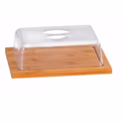 Kesper 58643, Rectangulaire, Bambou, Bambou, Monochromatique, 250 mm, 200 mm