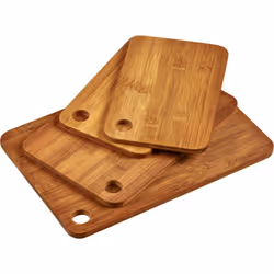 Ensemble de planches à découper en bambou KESPER - écologiques, sûres et faciles à entretenir Haute qualité des matériaux : L ...
