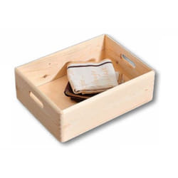 Kesper 69500 Boîte de rangement Rectangulaire Bois