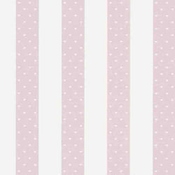 Erismann Sélection 13621-10 Papier peint intissé rayures vagues 0.53 x 10.05 m rose