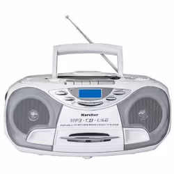 Lecteur CD - Kärcher - RR 510N-W - Radio portable - Couleur Blanc - 35 mm