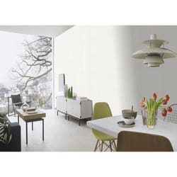 Rasch Club 140200 papier peint intissé uni 53cm x 1005cm blanc
