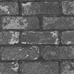 papier peint en papier 278224 papier peint Industrial 53 x 1005 cm Rasch Selection noir