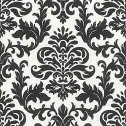 Rasch Selection 278507 Papier Papier peint Baroque 0.53 x 10.05 m noir blanc