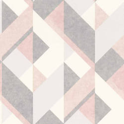 Rasch Selection 278828 Papier peint Papier A Motifs 10.05 x 0.53 m Blanc Gris Rose