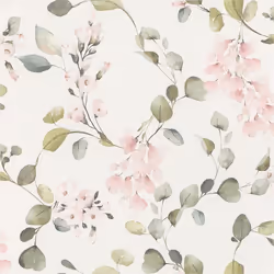 papier peint en papier 285772 papier peint fleurs floral 53 x 1005 cm Rasch Selection Pink