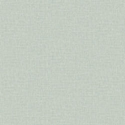 Papier peint vinyle texturé effet lin Fiji vert sauge Rasch 316124