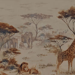 papiers peints 363692 papier peint Afrique 371 x 265 cm Rasch African Queen III marron