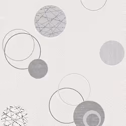 Rasch Das Beste 2025 475906 Intissé Dessins & Motifs 10.05 x 0.53 m Blanc Noir