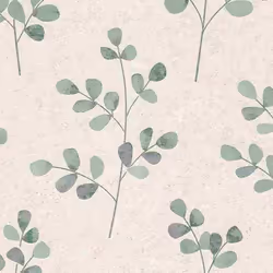 Papier peint intissé 508437 Papier peint Botanical Jungle 53 x 1005 cm Rasch Selection Beige Vert