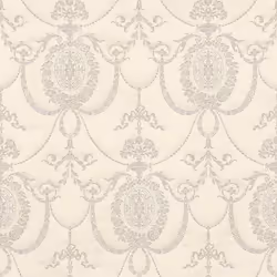 Papier peint intissé - Rasch - Trianon XII - Baroque - Blanc - 53 x 1005 cm