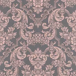 papier peint intissé 570649 papier peint baroque 53 x 1005 cm Rasch Trianon XIII gris rose