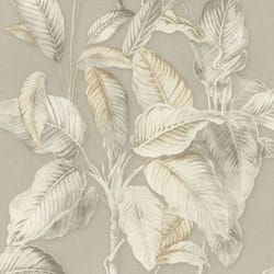 Papier peint feuille de palmier Boho Neutre Rasch 571455