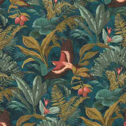 Rasch Selection 639216 Papier peint intissé Dessins & Motifs 10.05 x 0.53 m Vert Rouge