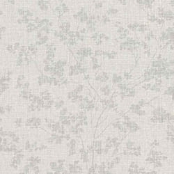 Rasch Welcome Home 653861 Papier peint intissé à fleurs 0.53 x 10.05 m Gris