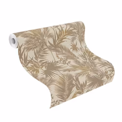 papier peint intissé 704136 papier peint fleurs floral 53 x 1005 cm Rasch Kalahari marron