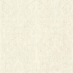 papier peint intissé 746310 papier peint baroque 53 x 1005 cm Rasch Indian Style beige blanc