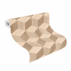 Rasch Salsa 833737 Papier peint intissé Effet 3D 0.53 x 10.05 m Brun