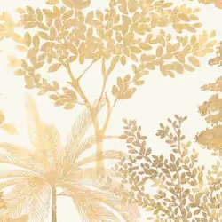 papier peint intissé 867336 papier peint Botanical jungle 53 x 1005 cm Rasch Symphony jaune