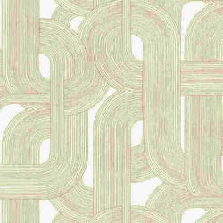 papier peint intissé 868111 papier peint graphique 53 x 1005 cm Rasch Symphony blanc or
