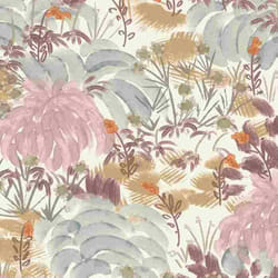 papier peint intissé 868302 papier peint Botanical jungle 53 x 1005 cm Rasch Symphony marron bleu
