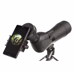 Dörr 538215, Adaptateur photo pour smartphone, Noir, Plastique, 70 mm, 155 mm, 40 mm
