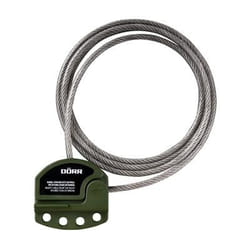 Dörr 204452 câble antivol Vert, Transparent 1,8 m